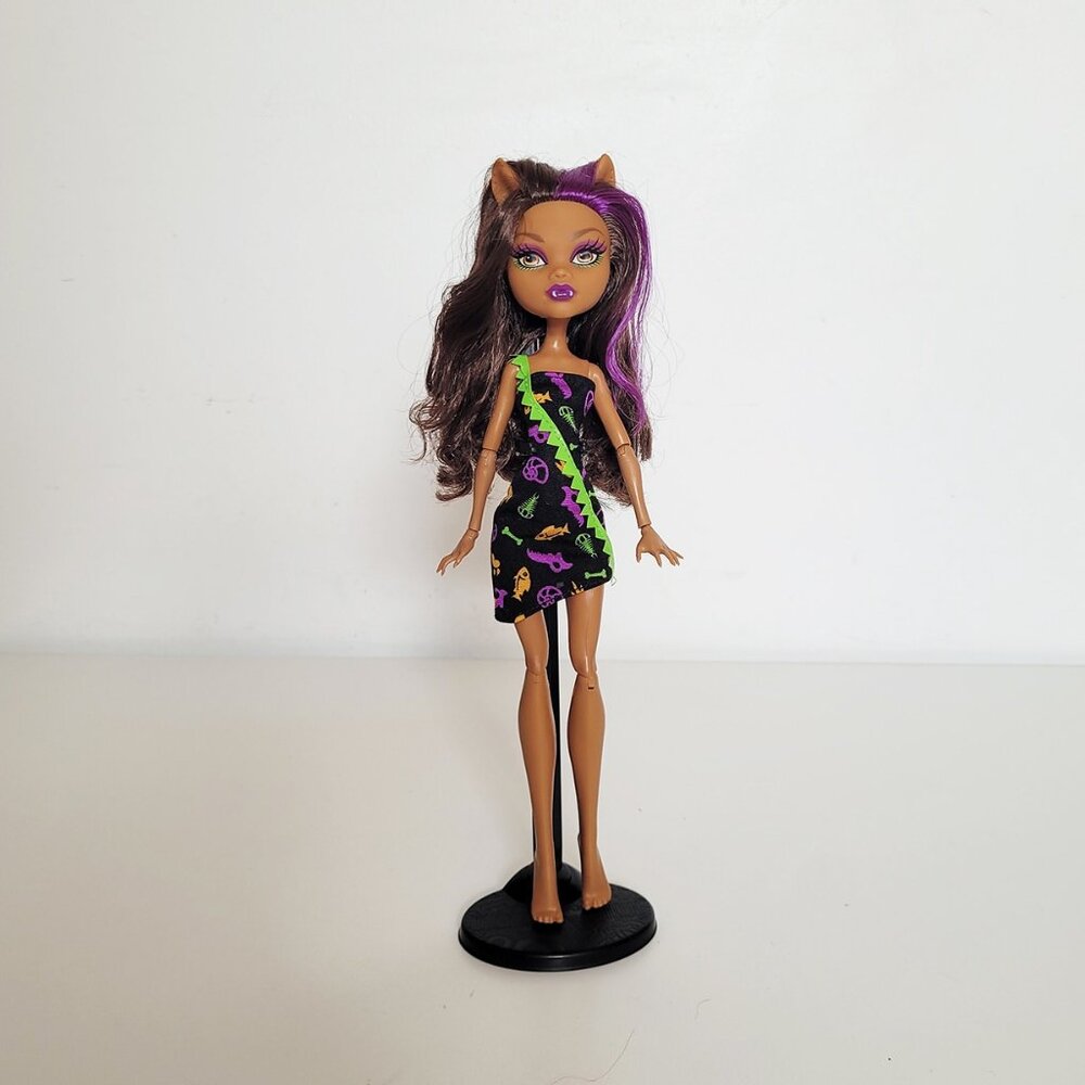 Monster High Freaky Field Trip Clawdeen Doll - Incomplete